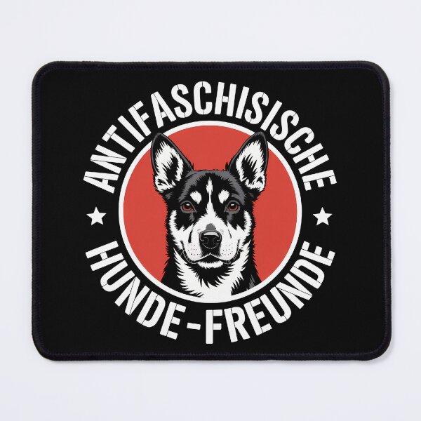 Item preview, Antifaschistische Hundefreunde - Linke Antifa Merch designed and sold by LoFizzy.