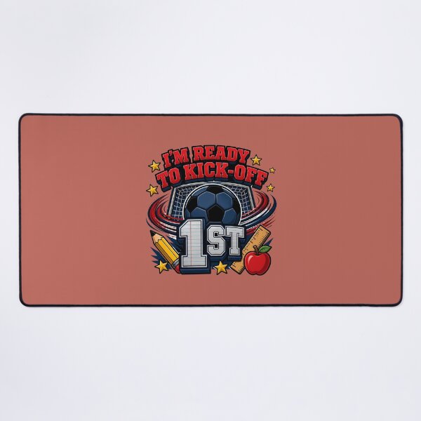 Item preview, I’m Ready to Kick-Off 1st Grade Soccer Back to School Shir designed and sold by VectorJoy.