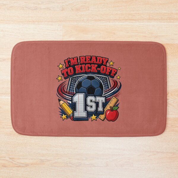 Item preview,  I’m Ready to Kick-Off 1st Grade Soccer Back to School Shir designed and sold by VectorJoy.