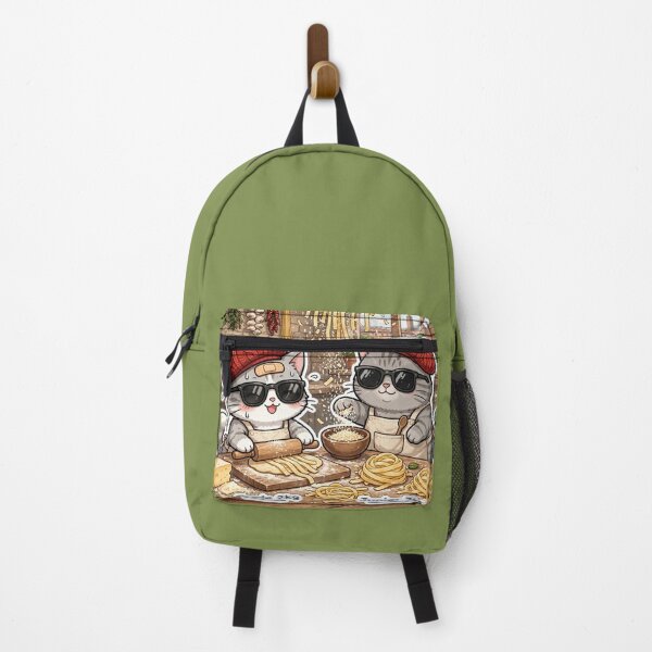 Item preview, Freda and Junior Pasta Chefs Italy - Kawaii Cooking Cats designed and sold by MAISON SYLVIE.
