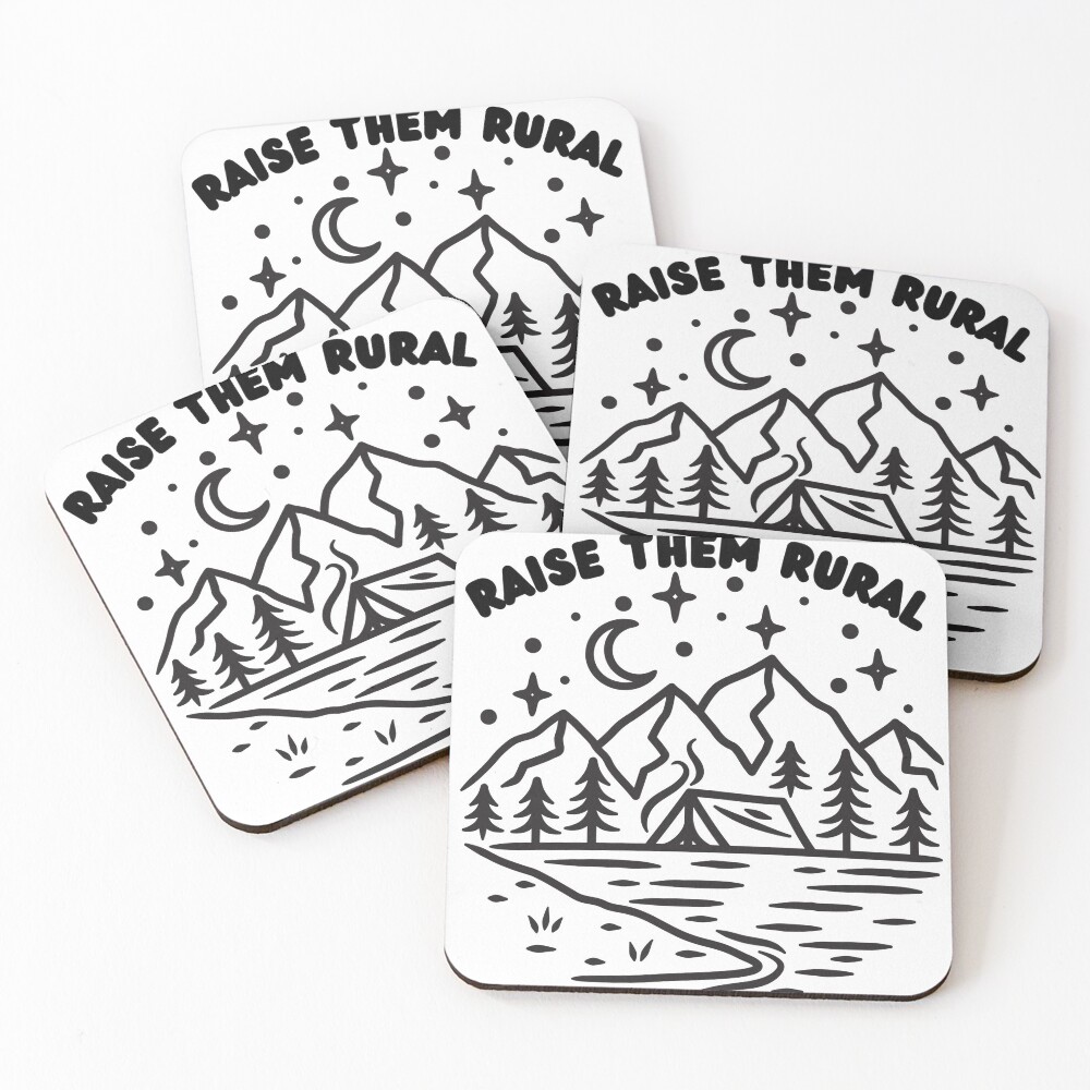 Item preview, Coasters (Set of 4) designed and sold by WeekendCreative.