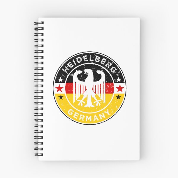 Item preview, Heidelberg Germany Eagle Vintage Flag designed and sold by ArtByKatti.