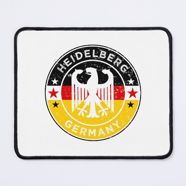 Item preview, Heidelberg Germany Eagle Vintage Flag designed and sold by ArtByKatti.