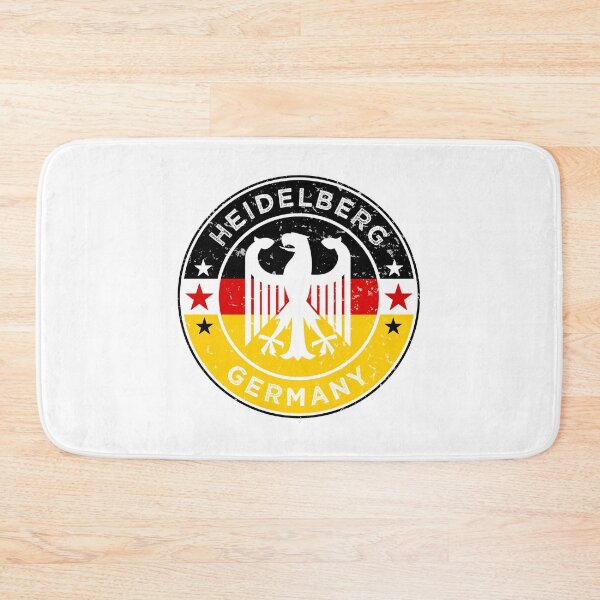 Item preview, Heidelberg Germany Eagle Vintage Flag designed and sold by ArtByKatti.