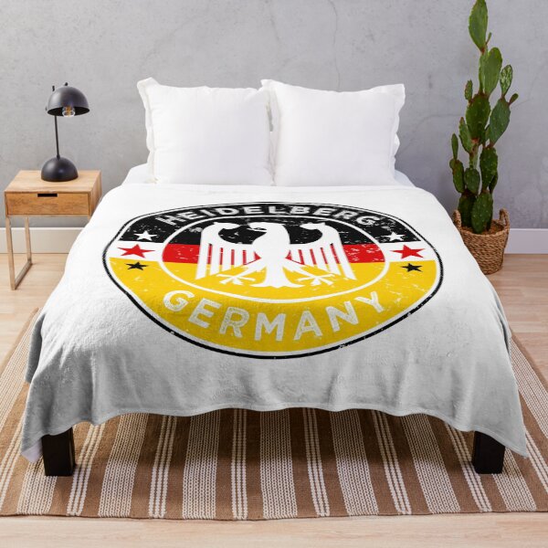 Item preview, Heidelberg Germany Eagle Vintage Flag designed and sold by ArtByKatti.