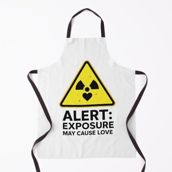 Item preview, Alert Exposure May Cause Love | Warning Sign | Sarcastic Romance Design designed and sold by Aliplus+.