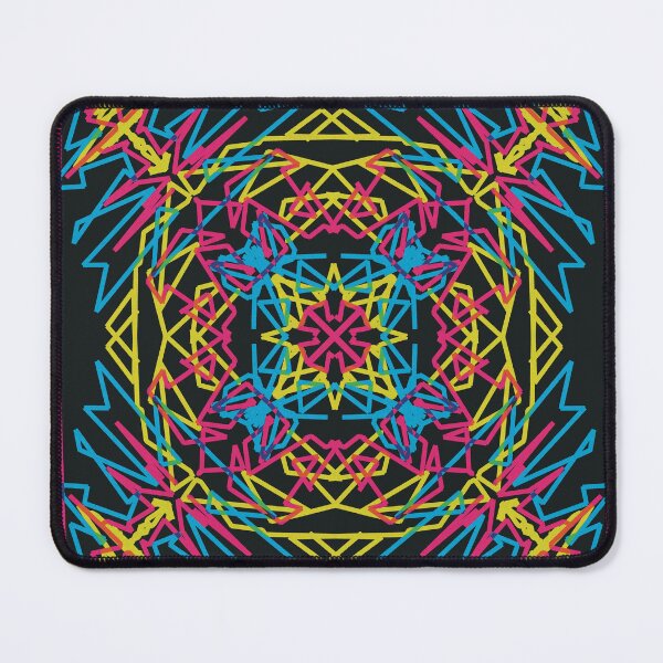 Item preview, Neon electric circus symmetry designed and sold by Olenka.