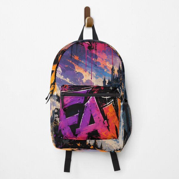 Item preview, Fantasy Dragon Castle Backpack – Epic Magical World & Fantasy Art Bag designed and sold by Skama87.