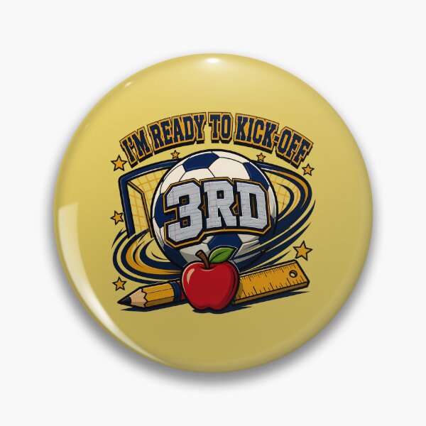 Item preview,  I’m Ready to Kick-Off 3rd Grade Soccer Back to School Shirt designed and sold by VectorJoy.