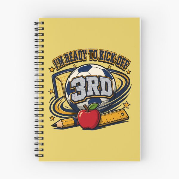 Item preview,  I’m Ready to Kick-Off 3rd Grade Soccer Back to School Shirt designed and sold by VectorJoy.