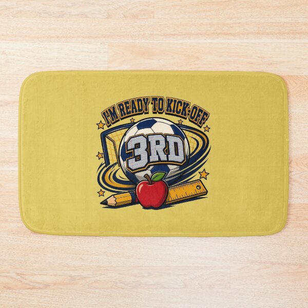 Item preview,  I’m Ready to Kick-Off 3rd Grade Soccer Back to School Shirt designed and sold by VectorJoy.