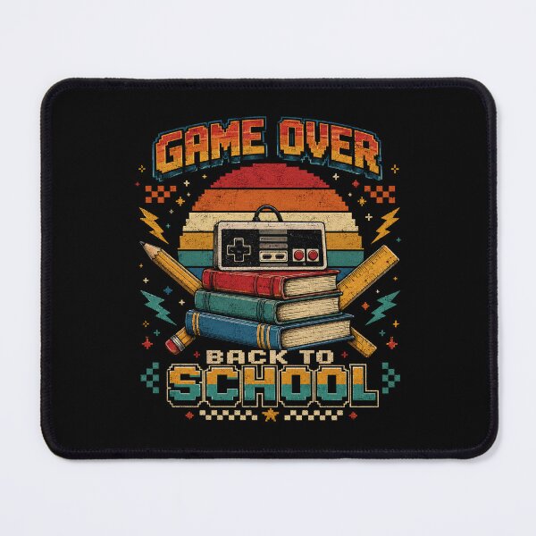 Item preview, Retro Gamer Over Back to School designed and sold by will freed18.