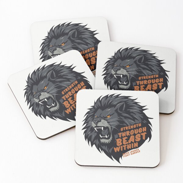 Item preview, Beast Sticker designed and sold by Hustlingminds.