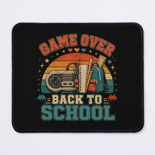 Item preview, Retro Gamer Over Back to School designed and sold by will freed18.