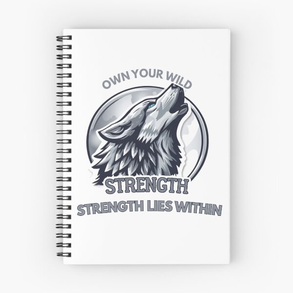 Item preview, Lone Wolf Motivational Sticker designed and sold by Hustlingminds.