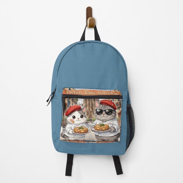 Item preview, Freda and Junior Tortilla Time Barcelona - Kawaii Chef Cats Spain designed and sold by MAISON SYLVIE.