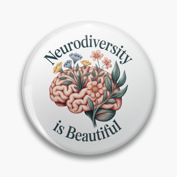 Item preview, Neurodiversity is Beautiful designed and sold by jkrphoto.