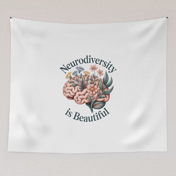 Item preview, Neurodiversity is Beautiful designed and sold by jkrphoto.