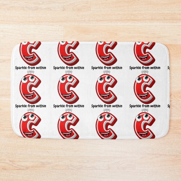 Item preview, Cute Cartoon Letter C Sparkles From Whithin  designed and sold by ImaginARTDesign.