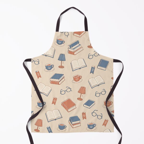 Item preview, Book Lover Reading Cozy Library Pattern Retro Graphic T-Shirt designed and sold by TM DESIGNS AND MORE.