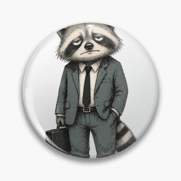 Item preview, Business Raccoon designed and sold by Orivane Shop.