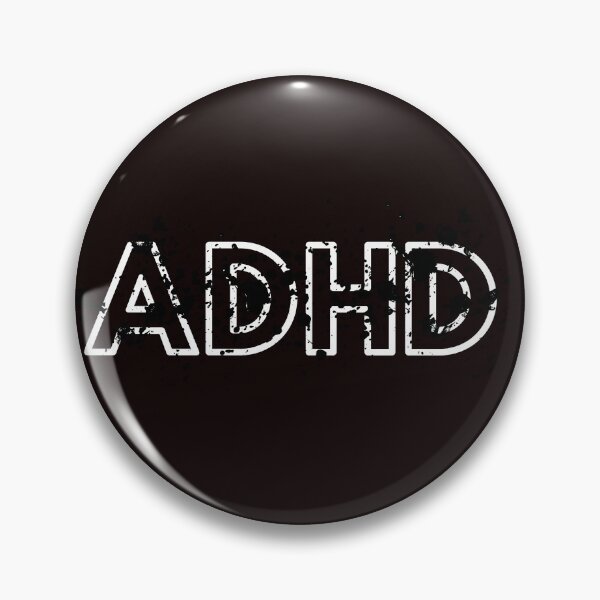 Item preview, ADHD Awareness Typography Tee designed and sold by EASY-VIBES.