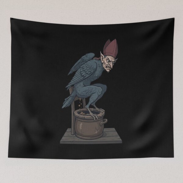 Item preview, Hieronymus Bosch - Devil on Night Chair designed and sold by florancouriei.
