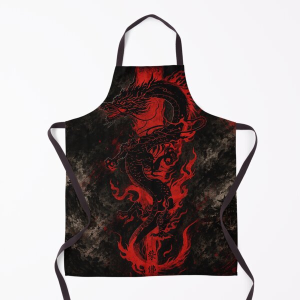 Item preview, Crimson Dragon Warrior designed and sold by Fei Long Design Hub.