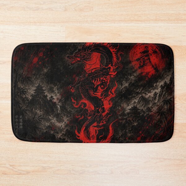 Item preview, Crimson Dragon Warrior designed and sold by Fei Long Design Hub.