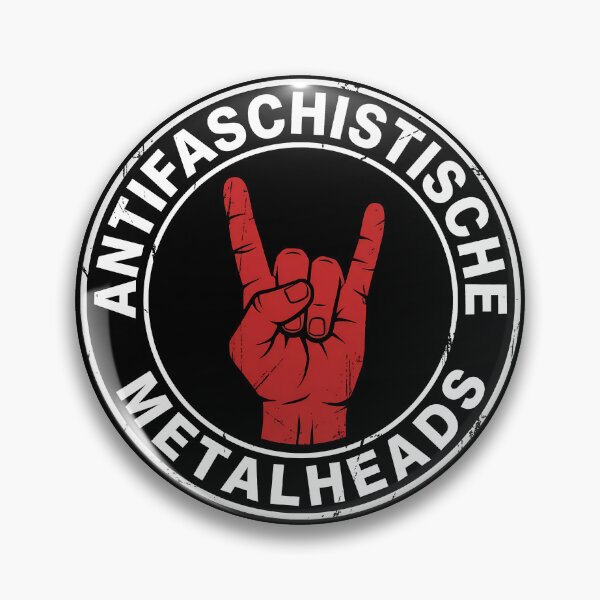 Item preview, Antifaschistische Metalheads - Linke Antifa Merch designed and sold by LoFizzy.