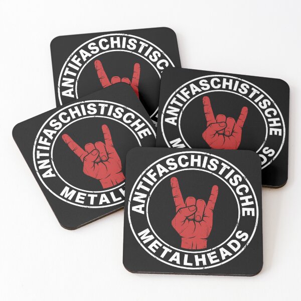 Item preview, Antifaschistische Metalheads - Linke Antifa Merch designed and sold by LoFizzy.