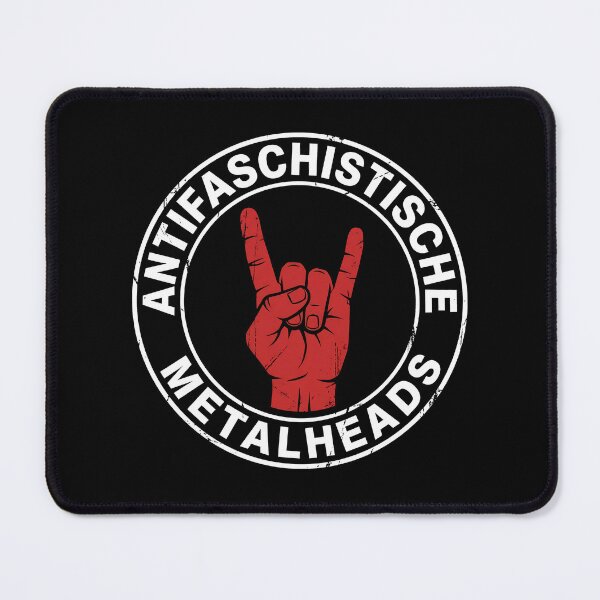 Item preview, Antifaschistische Metalheads - Linke Antifa Merch designed and sold by LoFizzy.