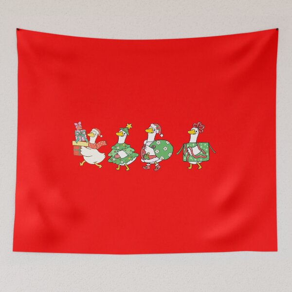 Item preview, Christmas Duck Shirt, Cute Goose Christmas T-Shirt, Holiday Duck Graphic Tee, Festive Goose Lover Gift, Funny Christmas Shirt designed and sold by CoffeeChaptersAndChaos.