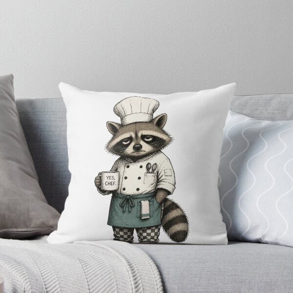 Item preview, Chef Raccoon designed and sold by Orivane Shop.