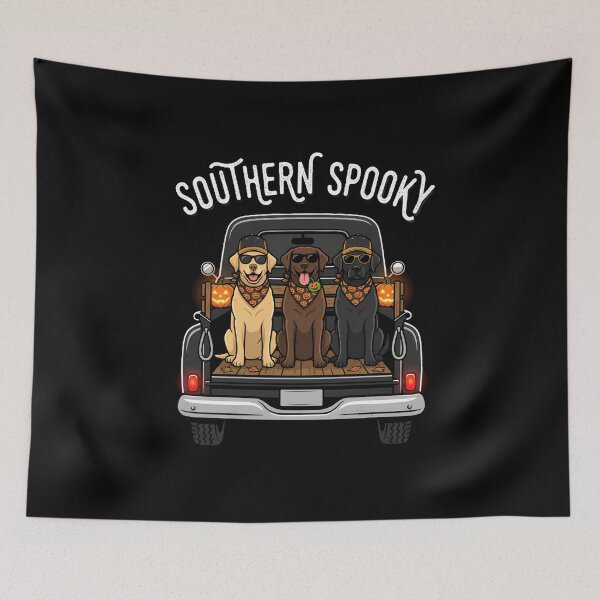 Item preview, Southern-Spooky-Labrador designed and sold by w66aboo.