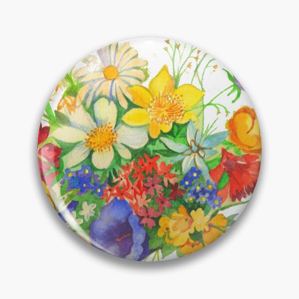 Item preview, Forest summer flowers designed and sold by sonaadalian.