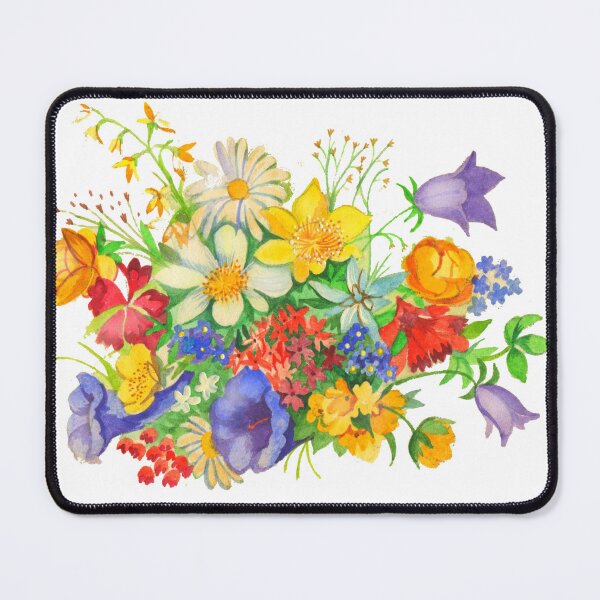 Item preview, Forest summer flowers designed and sold by sonaadalian.