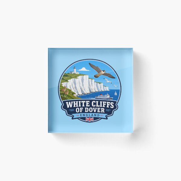 Item preview, White Cliffs of Dover, England designed and sold by Myra365Art.