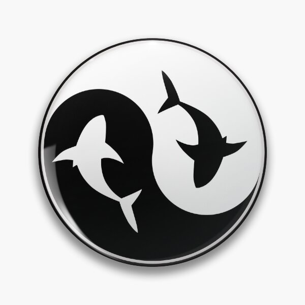 Item preview, Shark Yin Yang designed and sold by joztees.