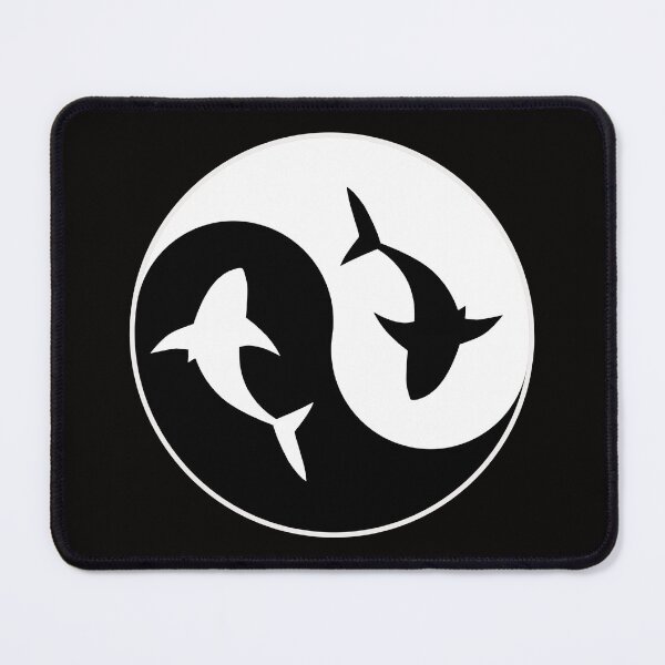 Item preview, Shark Yin Yang designed and sold by joztees.