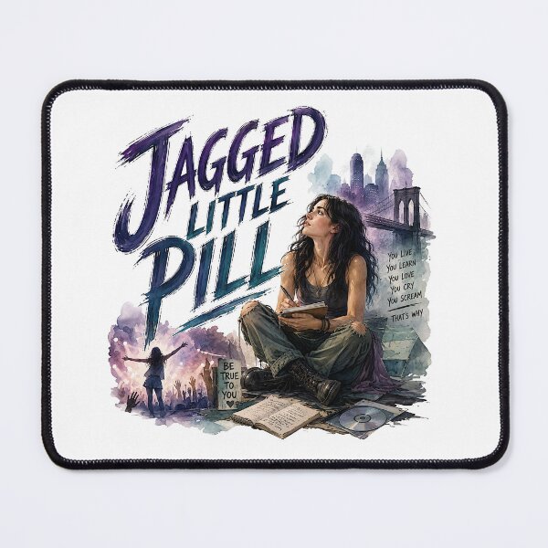 Item preview, Jagged Little Pill the Musical designed and sold by Lyric Vault - Rock on.