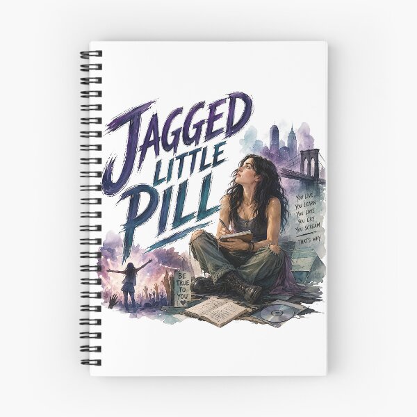 Item preview, Jagged Little Pill the Musical designed and sold by Lyric Vault - Rock on.