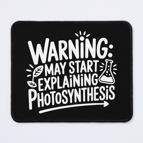 Item preview, Warning May Start Explaining Photosynthesis designed and sold by theartfulaspie.