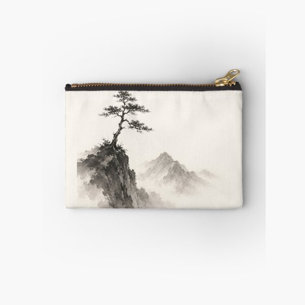 Item preview, Lone Pine Sumi-e Mountain Ink Wash designed and sold by Sarcastic designs.