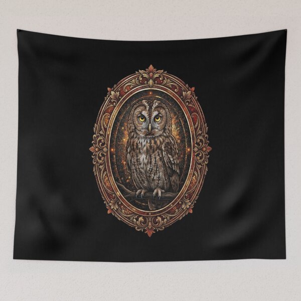Item preview, Hieronymus Bosch Owl Garden Of Earthly designed and sold by florancouriei.