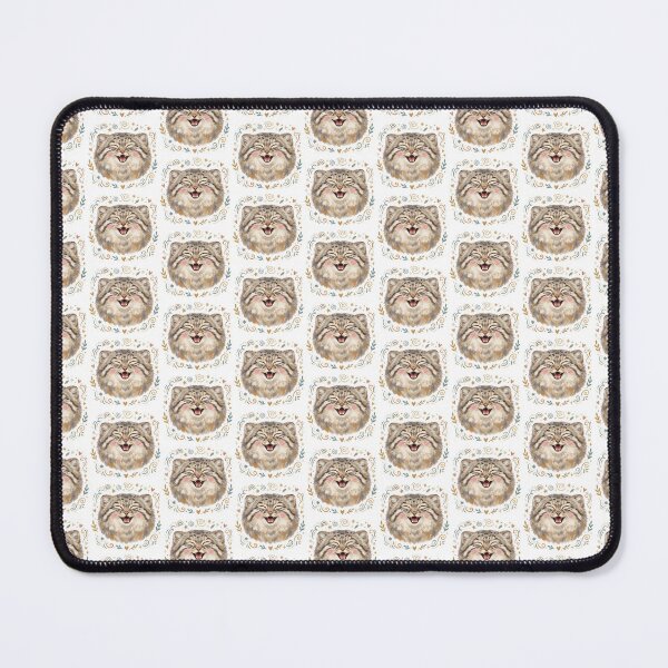 Item preview, Happy Pallas Cat (Manul) | Cute Floofy Wild Cat Smile Design designed and sold by HelgaCraftery.