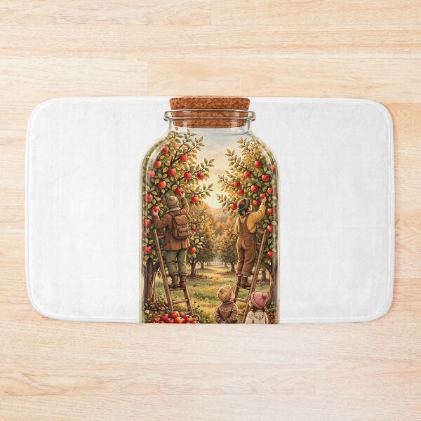 Item preview, Apple Picking in a Jar - Cozy Fall Orchard Family Autumn designed and sold by Neurospicy Trolls.