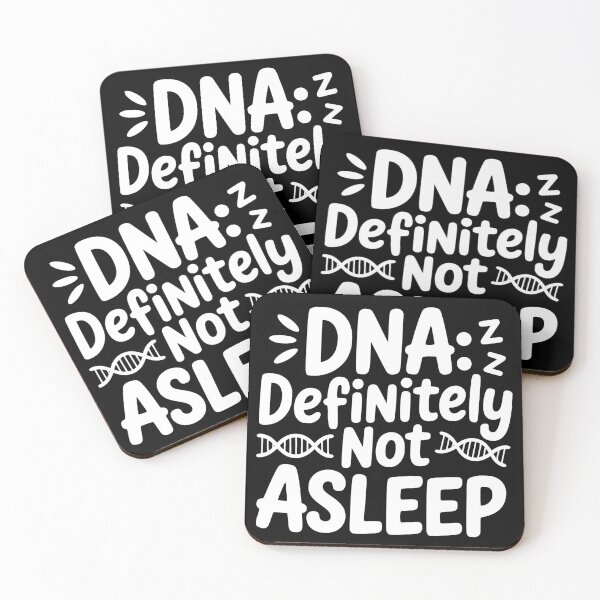 Item preview, DNA Definitely Not Asleep designed and sold by theartfulaspie.