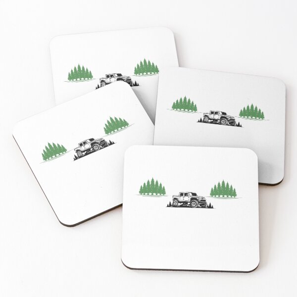 Item preview, Off-Road Adventure Jeep in the Forest designed and sold by Sowaninongtdu.