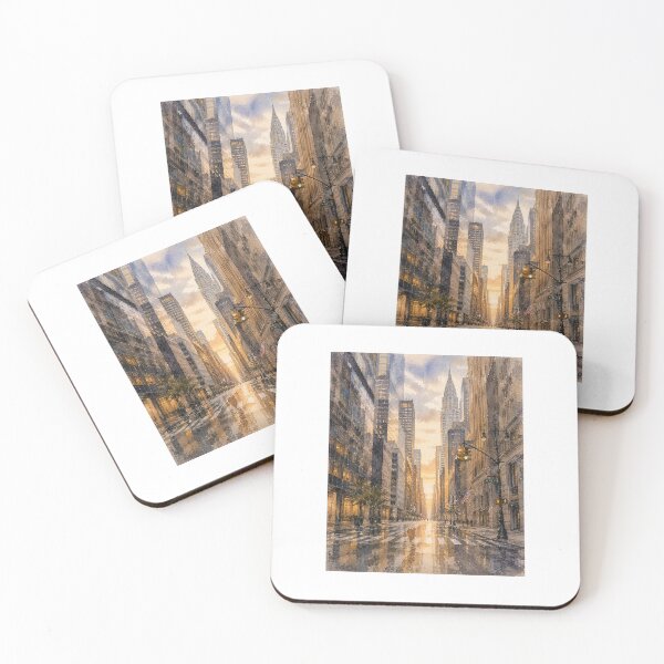 Item preview, New York Streets designed and sold by WildSkyMuse.